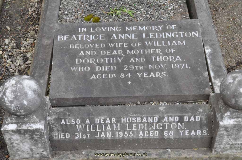 Ledington 1 - William, Beatrice Ann