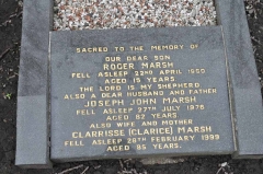 Marsh - Joseph John, Clarrisse & son Roger