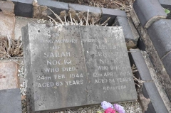 Nock - Alfred Ernest, Sarah
