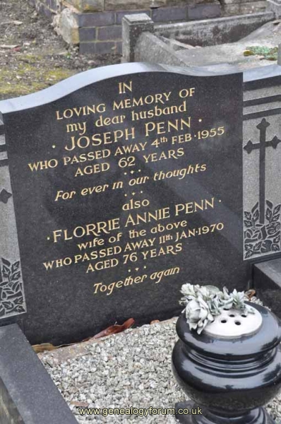 Penn - Joseph, Florrie Annie