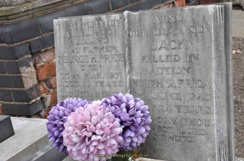 Price 1 - George, Wife & son Jack KIA