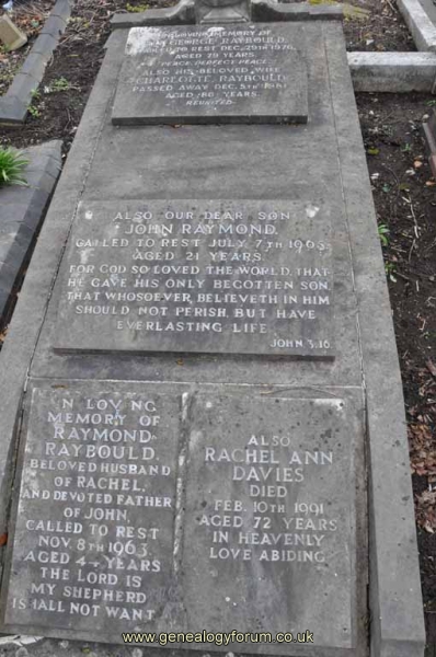 Raybould / Davies