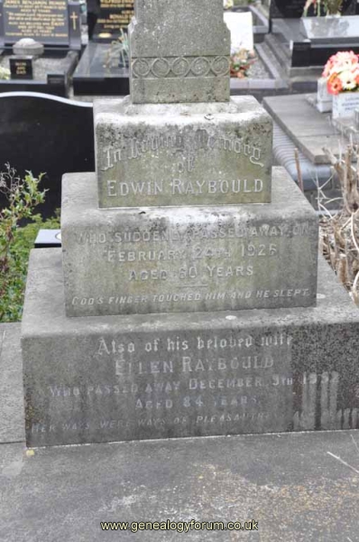 Raybould - Edwin, Ellen