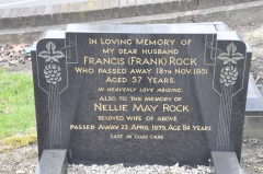 Rock - Francis, Nellie May