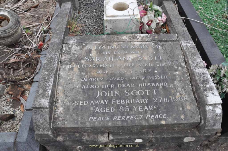 Scott - John, Sarah Ann