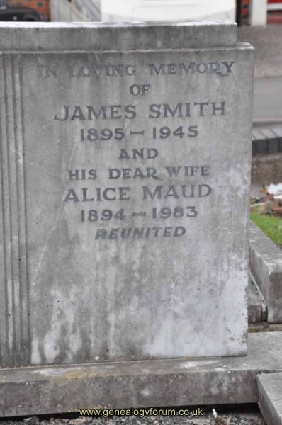 Smith - James, Alice Maud