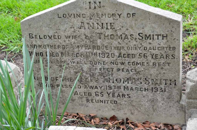 Smith - Thomas, Annie