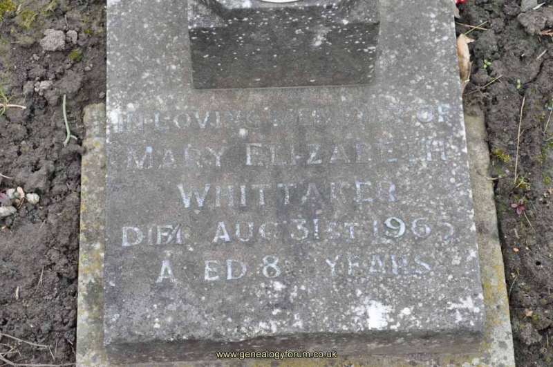 Whittaker - Mary Elizabeth