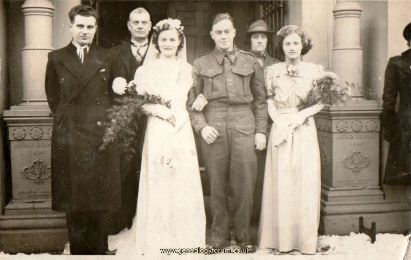 Sylvia Shelton's Wedding 1940