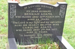 Adams - Benaiah, Caroline