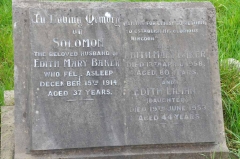 Baker - Solomon, Edith Mary & dau Edith Lilian