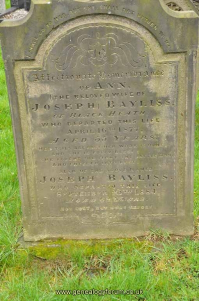 Bayliss - Joseph Ann