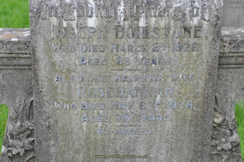 Boilstone - Joseph, Rosehannah