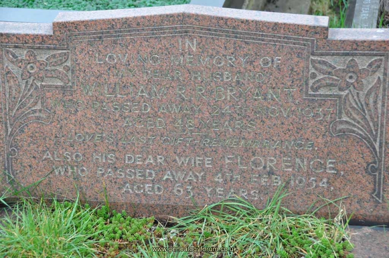 Bryant - William, Florence