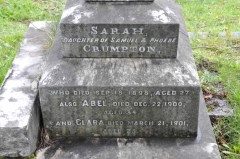 Crumpton 1 - Sarah, Abel & Clara