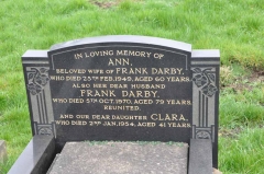 Darby - Frank, Ann & dau Clara