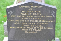Eley - John Bertie, Nancy