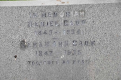 Gadd - Daniel, Sarah Ann