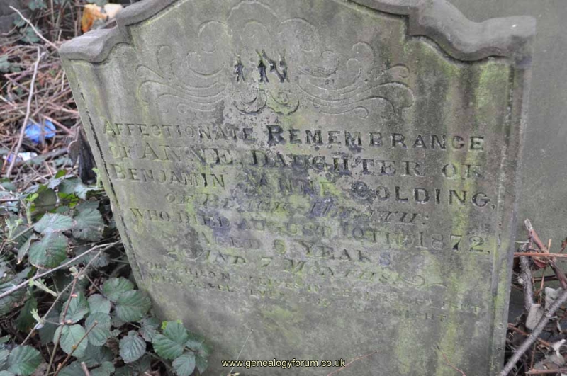 Golding - Anne (dau of Benjamin & Anne)