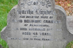 Grainger - Martha Elizabeth (wife of David Benjamin)