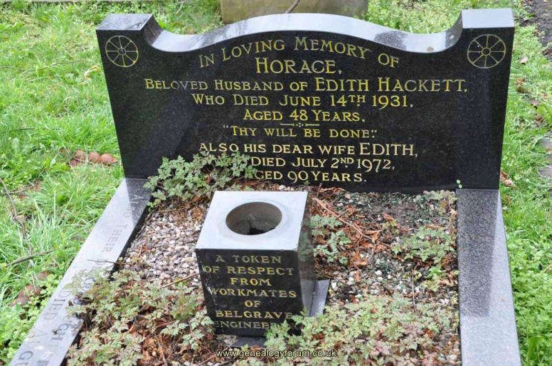 Hackett 1 - Horace, Edith