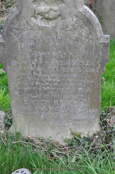 Hadley - Enoch, Mary Ann