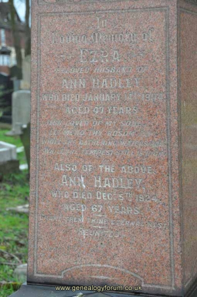 Hadley - Ezra, Ann