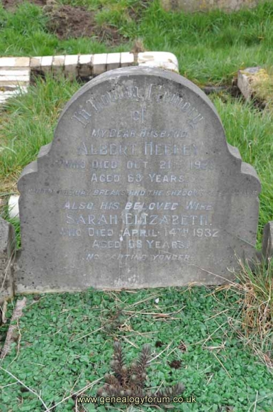 Heeley - Albert, Sarah Elizabeth