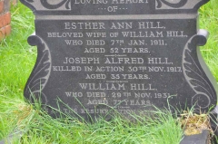 Hill - William, Esther & Joseph Alfred KIA