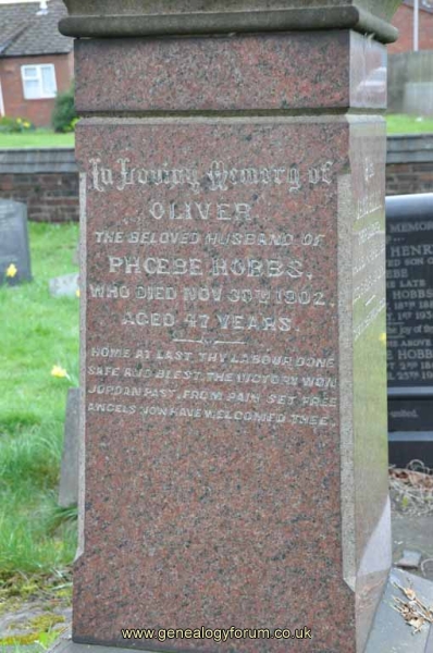 Hobbs 1 - Oliver (husband of Phoebe)