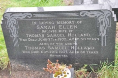 Holland - Thomas Samuel, Sarah