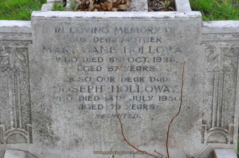 Holloway - Joseph, Mary Jane