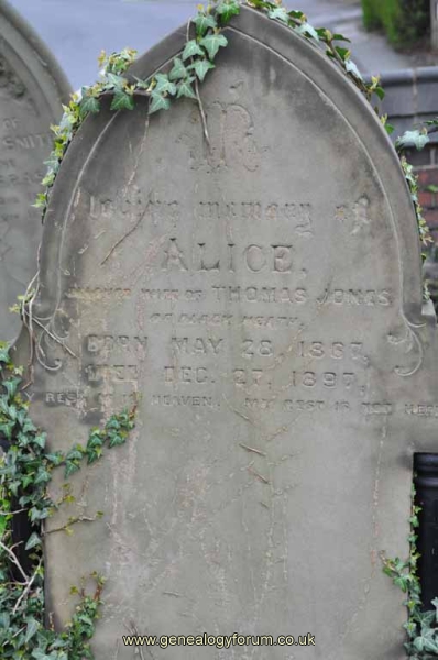 Jones - Alice (wife of Thomas)