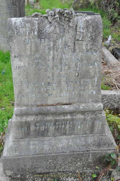 Jones - Thomas, Eliza