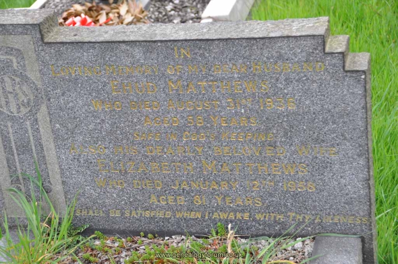 Matthews - Ehud, Elizabeth