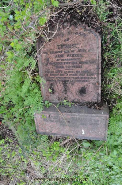 Parkes - Ernest (son of John, Jane)
