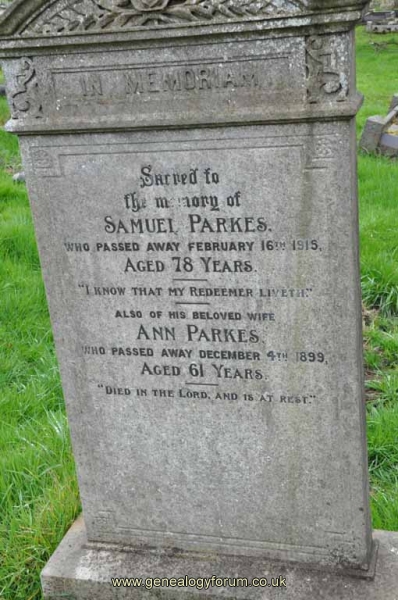 Parkes - Samuel, Ann
