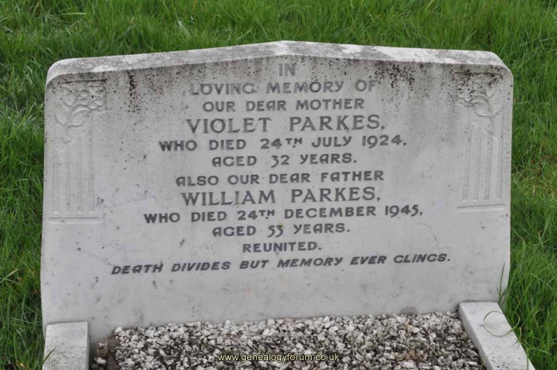 Parkes - William, Violet