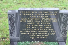 Parsons - Alexander, Doris