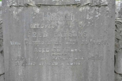 Parsons - Hannah (wife of Fred)