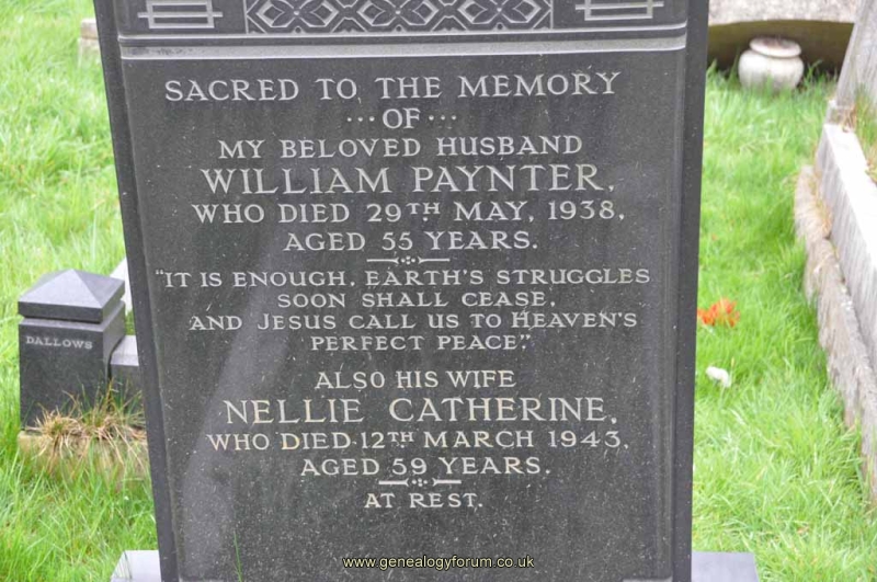 Paynter - William, Nellie Catherine