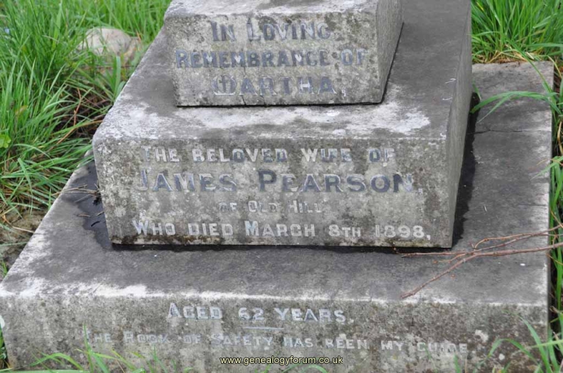 Pearson - Martha (wife of James)