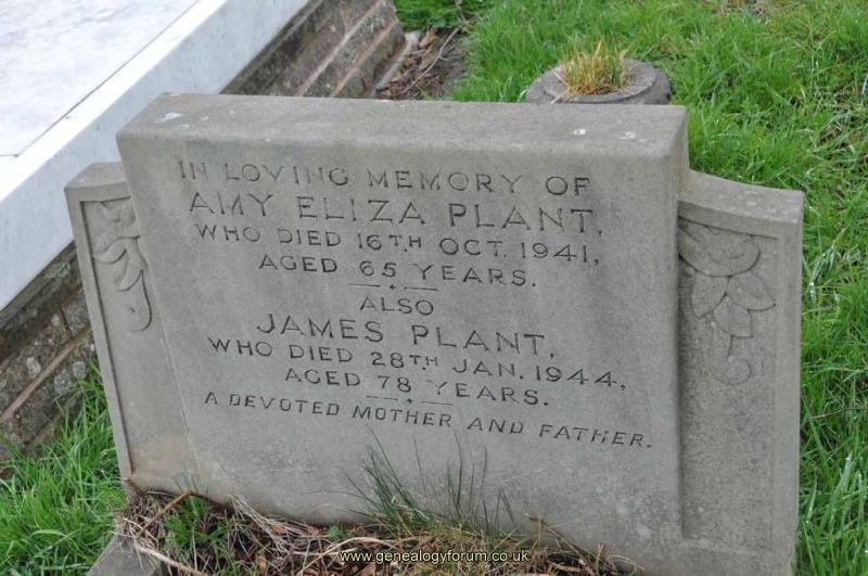 Plant - James, Amy Eliza