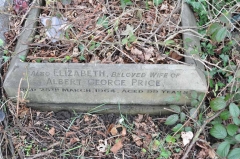 Price - Elizabeth (wife of Albert George)