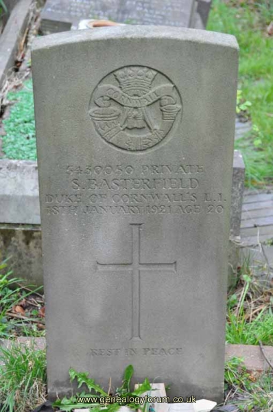 Pte S Basterfield KIA