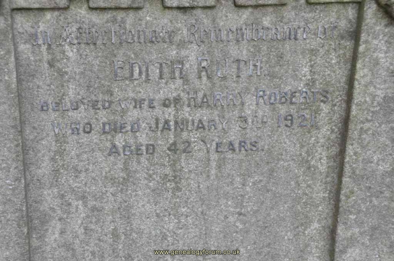Roberts - Edith (wife of Harry)