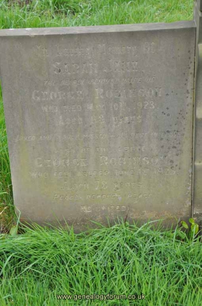 Robinson - George, Sarah Jane