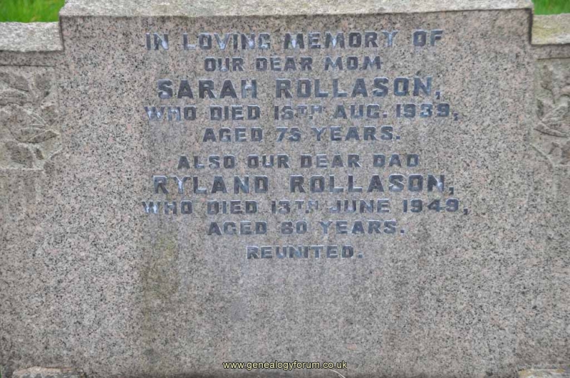 Rollason - Ryland, Sarah