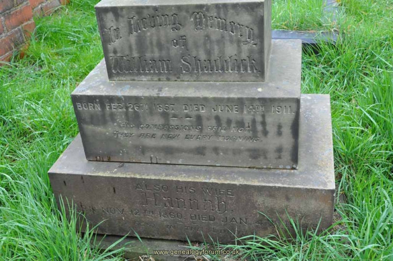 Shaddick - William, Hannah