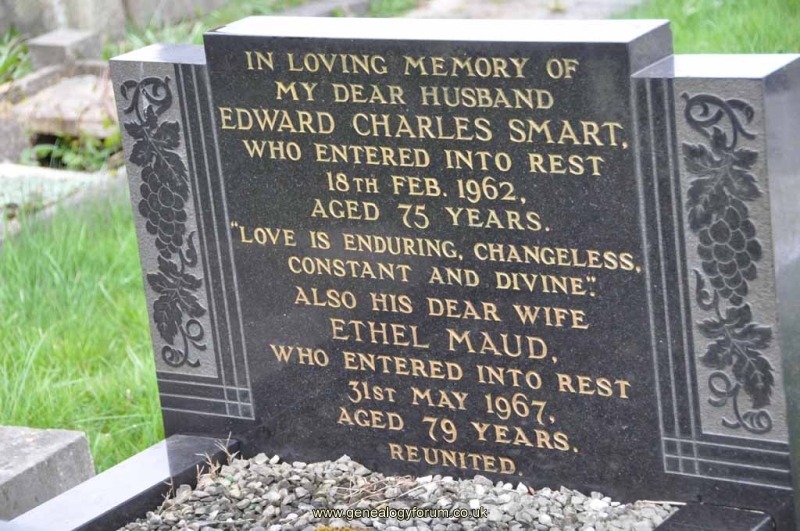 Smart - Edward Charles, Ethel Maud